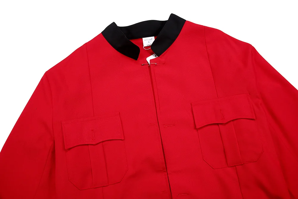 XINXING Custom Ceremonial Clothes Set Ceremonial Band Costume Honor Guard Uniform Red Long Sleeve Ceremonial Uniform