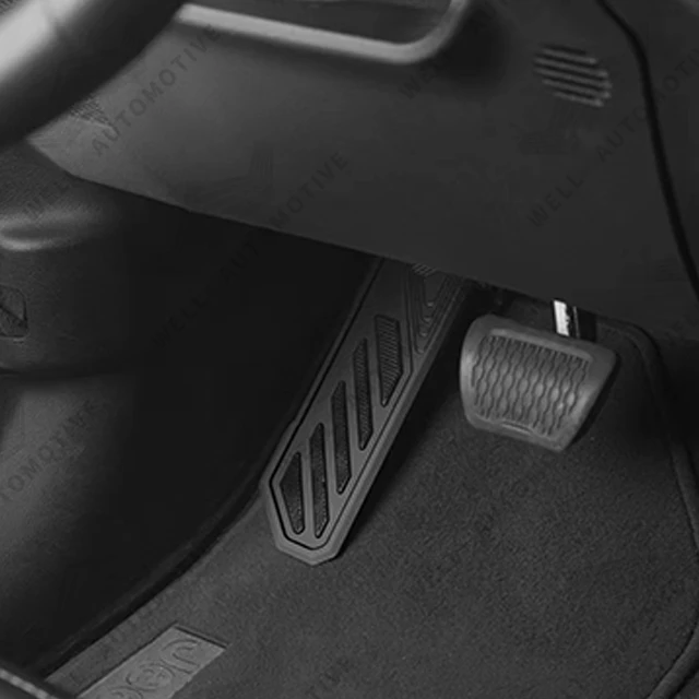 Gorgeri Dead Pedal Repose-Pied Gauche Voiture Pour Jeep JL 18-19 Alliage Aluminium Robuste