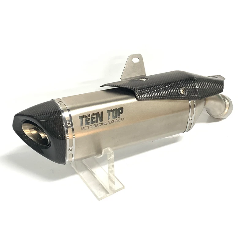 TM 2023+ Slip-on Exhaust for Kawasaki ZX4RR - 52mm Teen Top