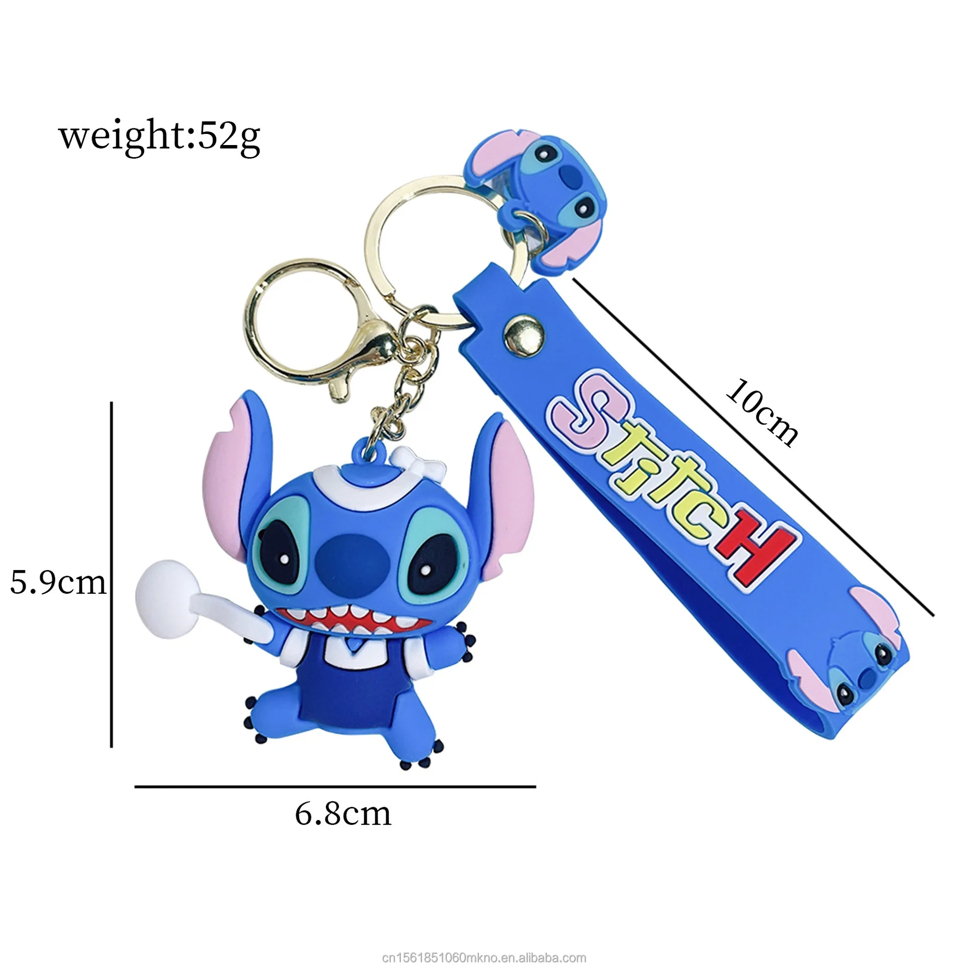 Wholesale Cartoon 3d Pvc Anime Key Chain Design Key Accessories Cute