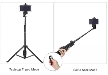 Yunteng VCT-1688 Mini Portable 3 in 1 Table Selfie Stick Tripod detail image