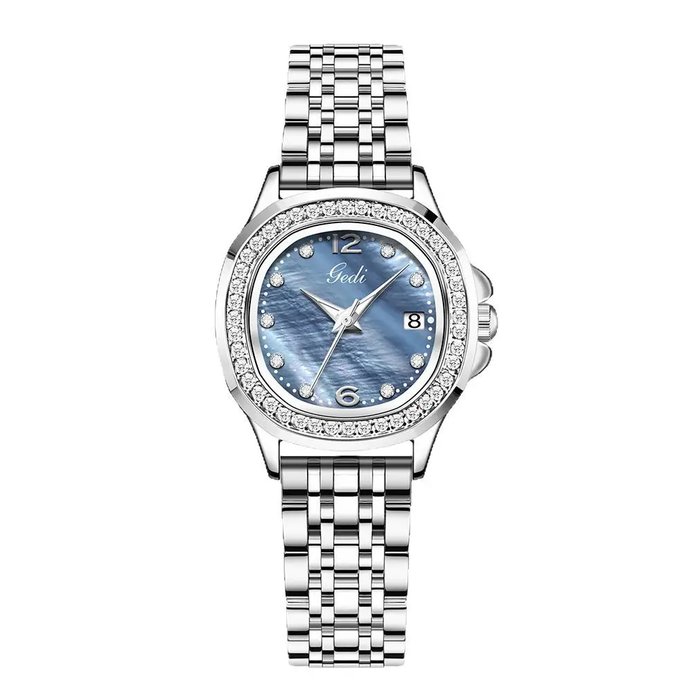 Oval Diamond Quartz Women's Watch OM-408363