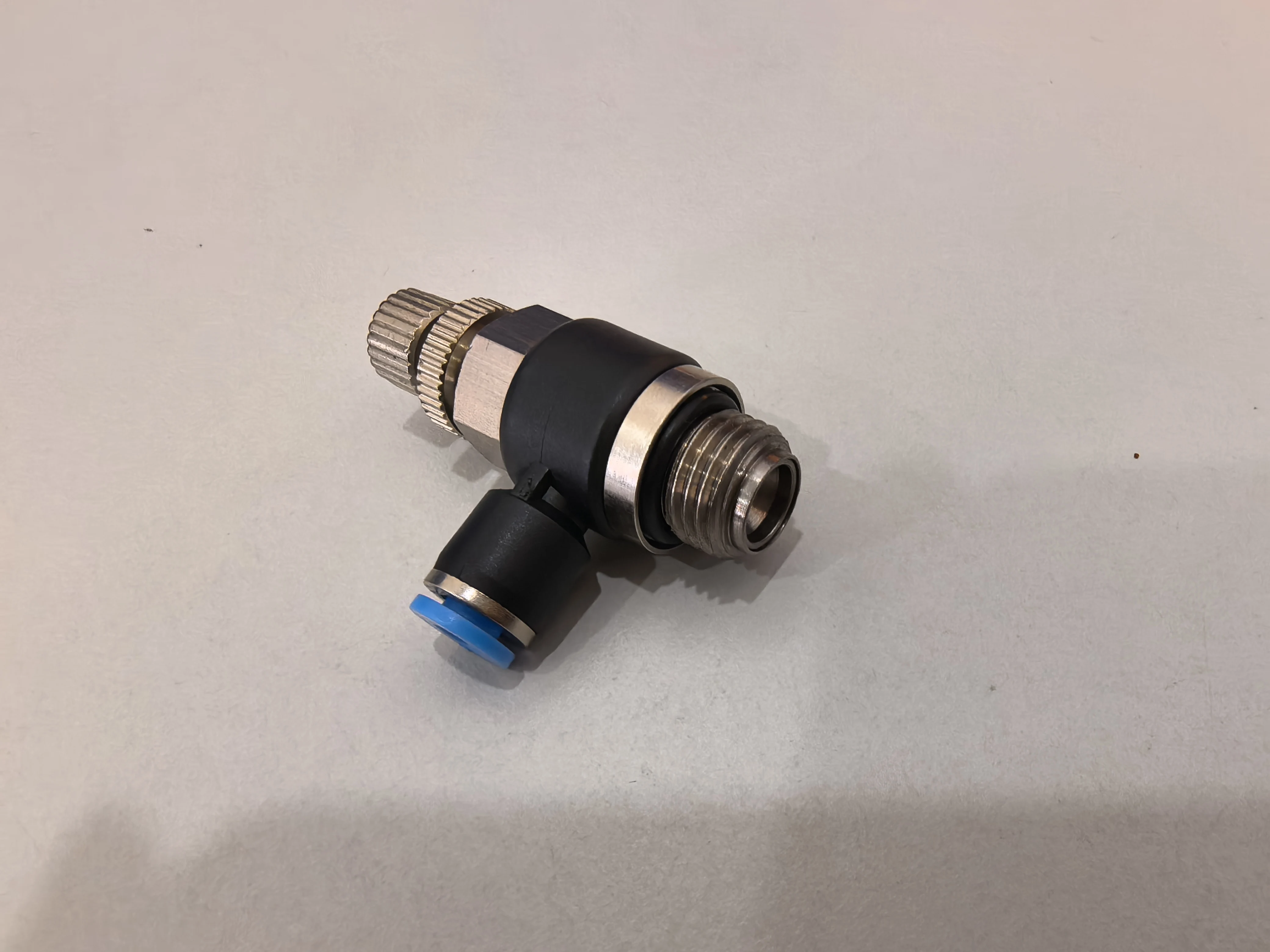 NSE Pneumatic BSP Thread Flow Control Fitting Intake air or Exhaust Throttle Valve Flow Balancing Valve