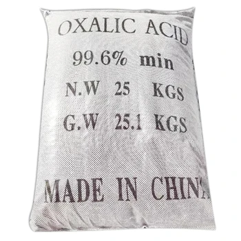 Premium Supplier in China Offers 99.6% High Purity Industrial Grade Oxalic Acid Organic Acid for Descaling and Metal Cleaning