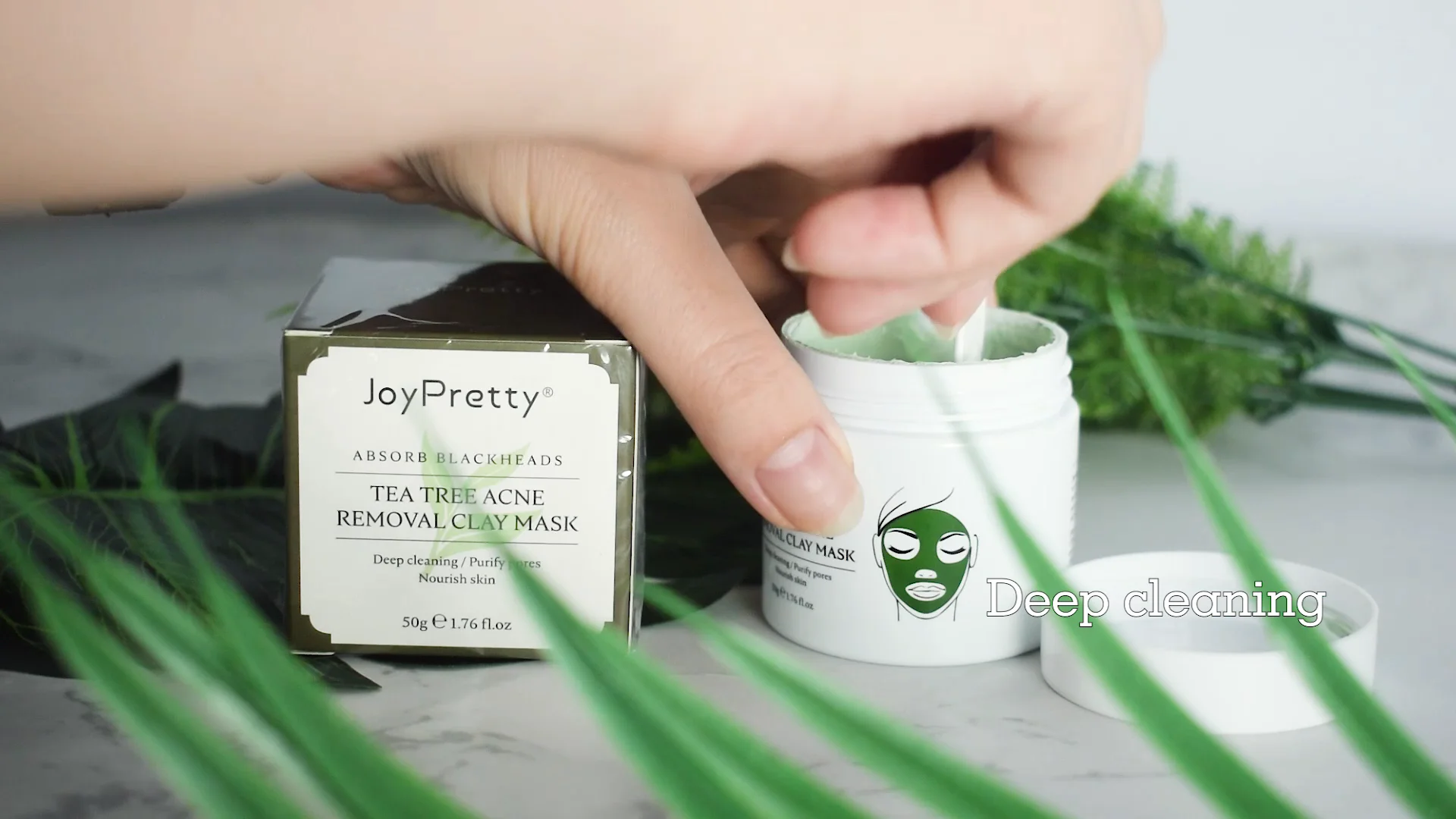 facial clay mask for cleansing whitening oil control remove