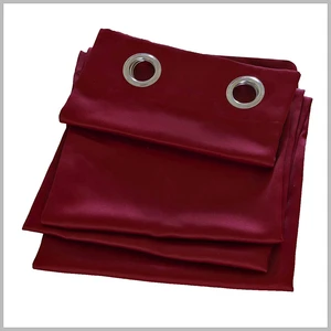 Burgundy  Color Blackout Curtain Fabric Blackout Curtains for Bedroom Blackout Curtain for Living Room