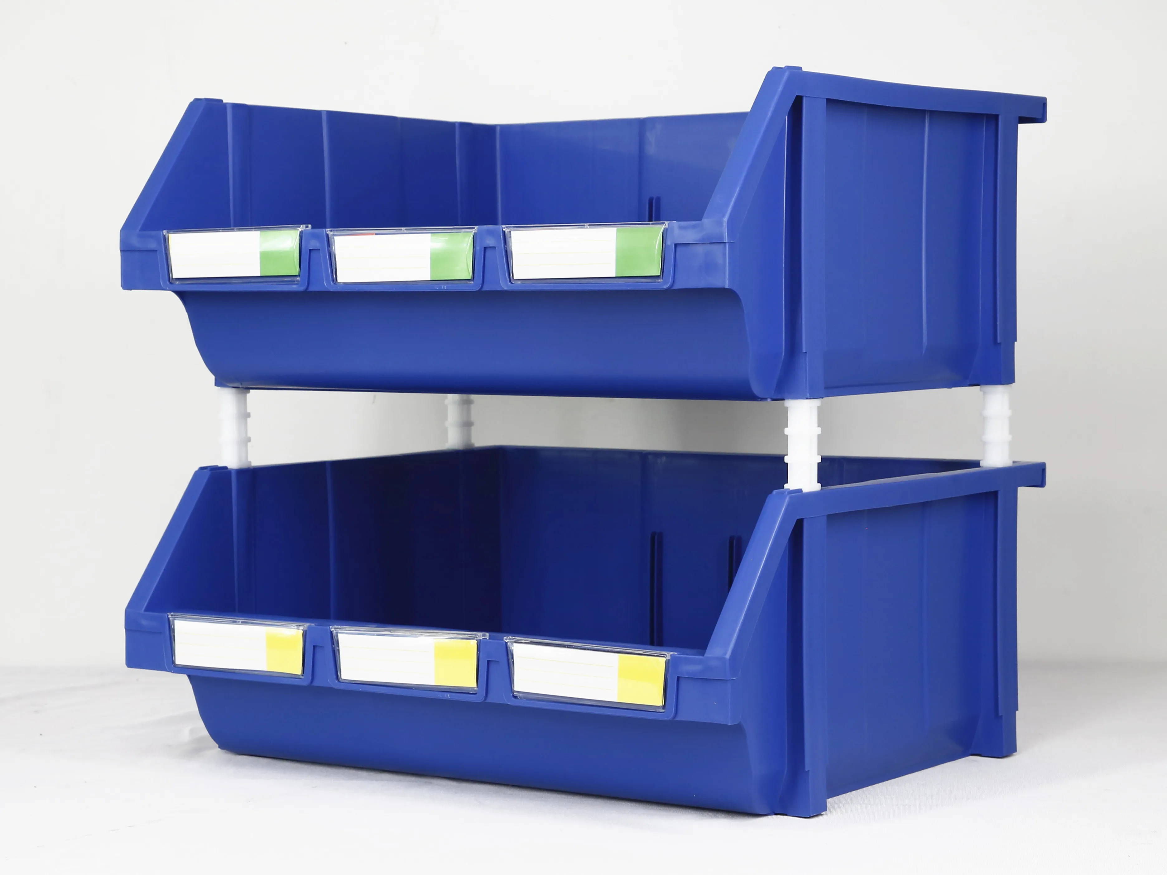 Large Size Industrial Plastic Storage Bins For Grounding Accessories In