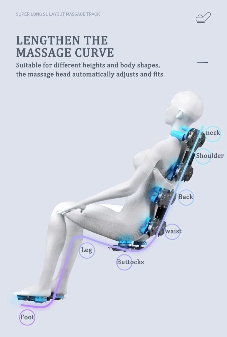 product 2025 modern electric relaxation kneading back and neck muscle massage chair full body 8d zero gravity luxury for foot-7