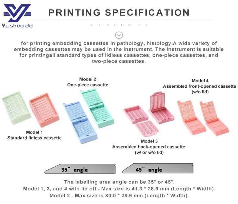 embedding cassettes printer