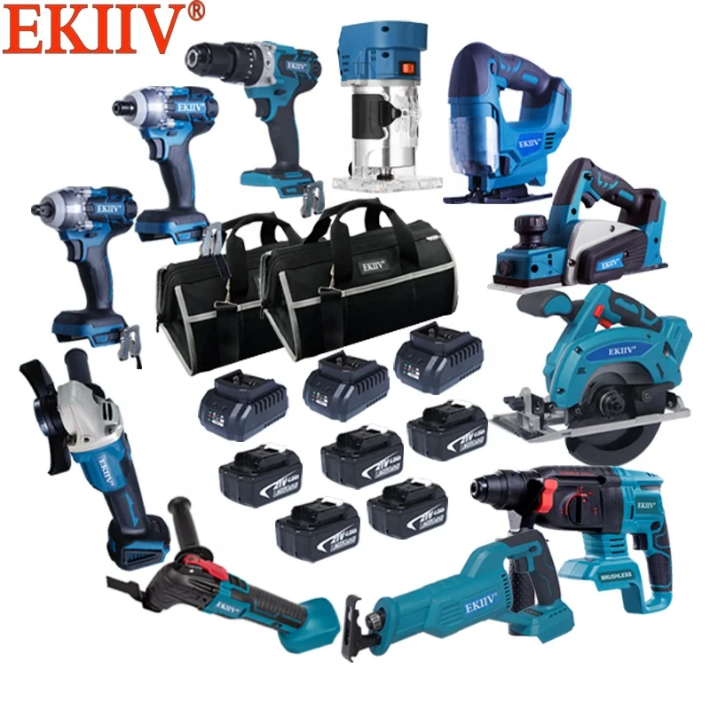 Makita 21V Cordless Power Tools Combo Kit OEM Wholesale