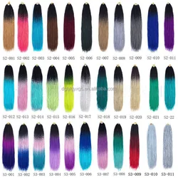 LW-61QT приветствует 24 дюйма синтетические волосы парик красочные эффектом деграде (переход от темного к косы ручной витой braidind волос 2x, на крючках, косички, волосы