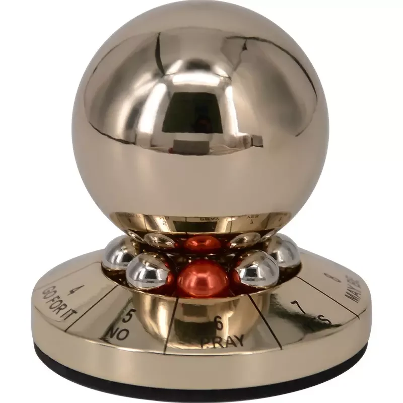 Funny Luck Decision Maker Paperweight Custom Fortune Destiny Divination Prediction Toy Ball Decision Spinner