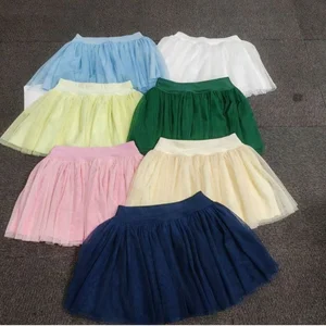 Women's Sports Tennis Outdoor Badminton Running Light Breathable Tutu Bloomers Skirts Mesh Fitness Skirt