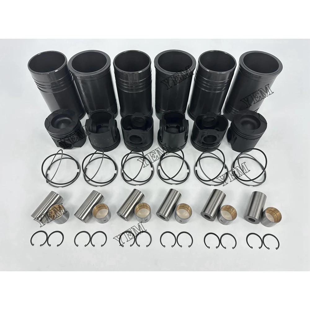 For Komatsu 6D125 Cylinder Liner Kit 6151-31-2710 Engine Engine Parts for Sale