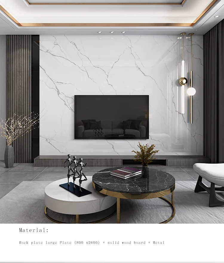 Modern Light Luxury Marble Tv Background Wall Ceramics Tile Living Room  Stone Roman Column Border Slab - Buy Background Wall,Artificial Stone  Sheet,Slab Product on 