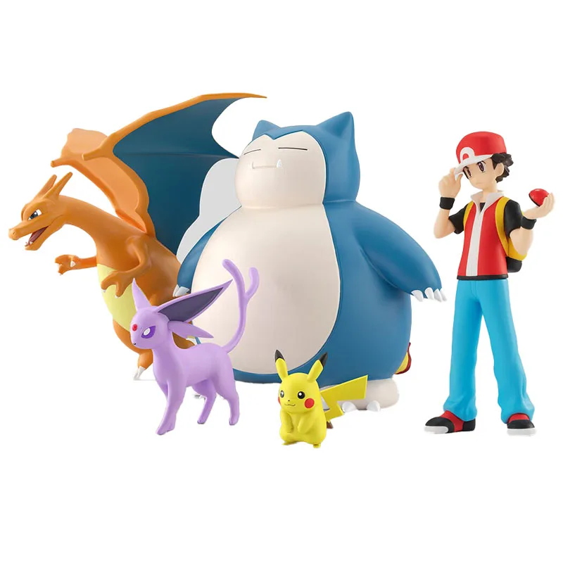 OEM Popular Pokemoned PVC Figures High Quality 3D Printing Plastic Anime Figure Toys Action Figure