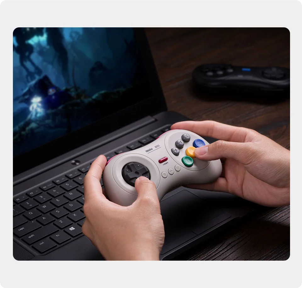 8BitDo M30 Bluetooth Game Controller for Android Sega Genesis