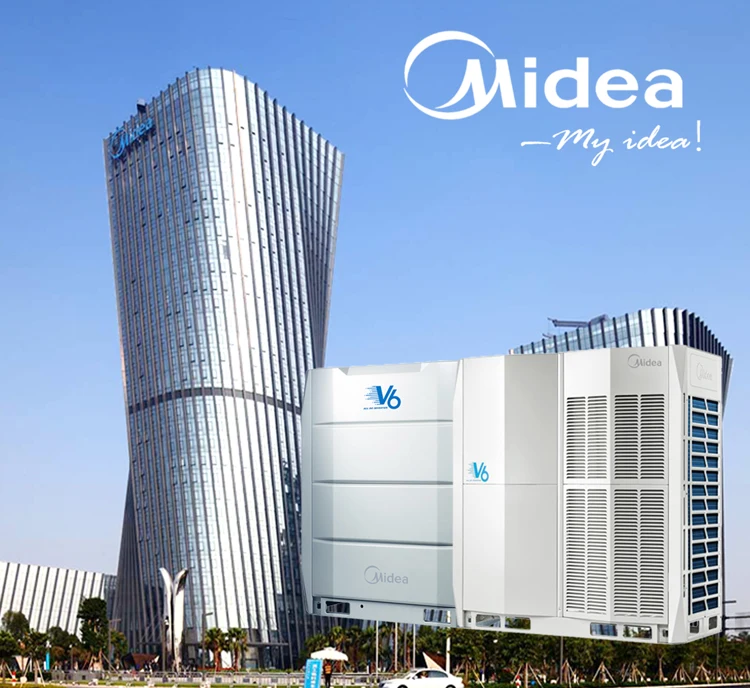 Midea MV8 Series New Generation  Multi Zone System  R410A Vrf Air Conditioner