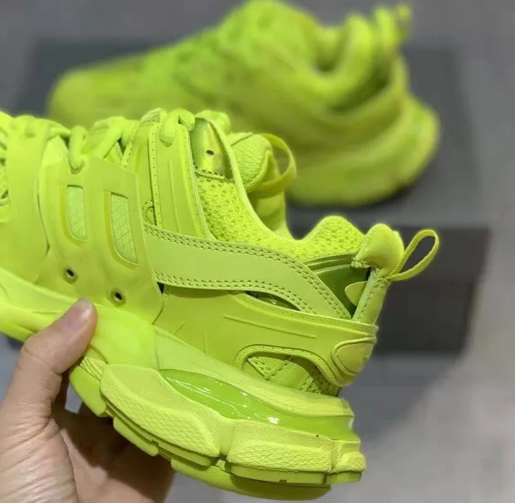 Original OG quality track 3.0 sneakers with Led Light shoes Men and Women Running Sport Shoes