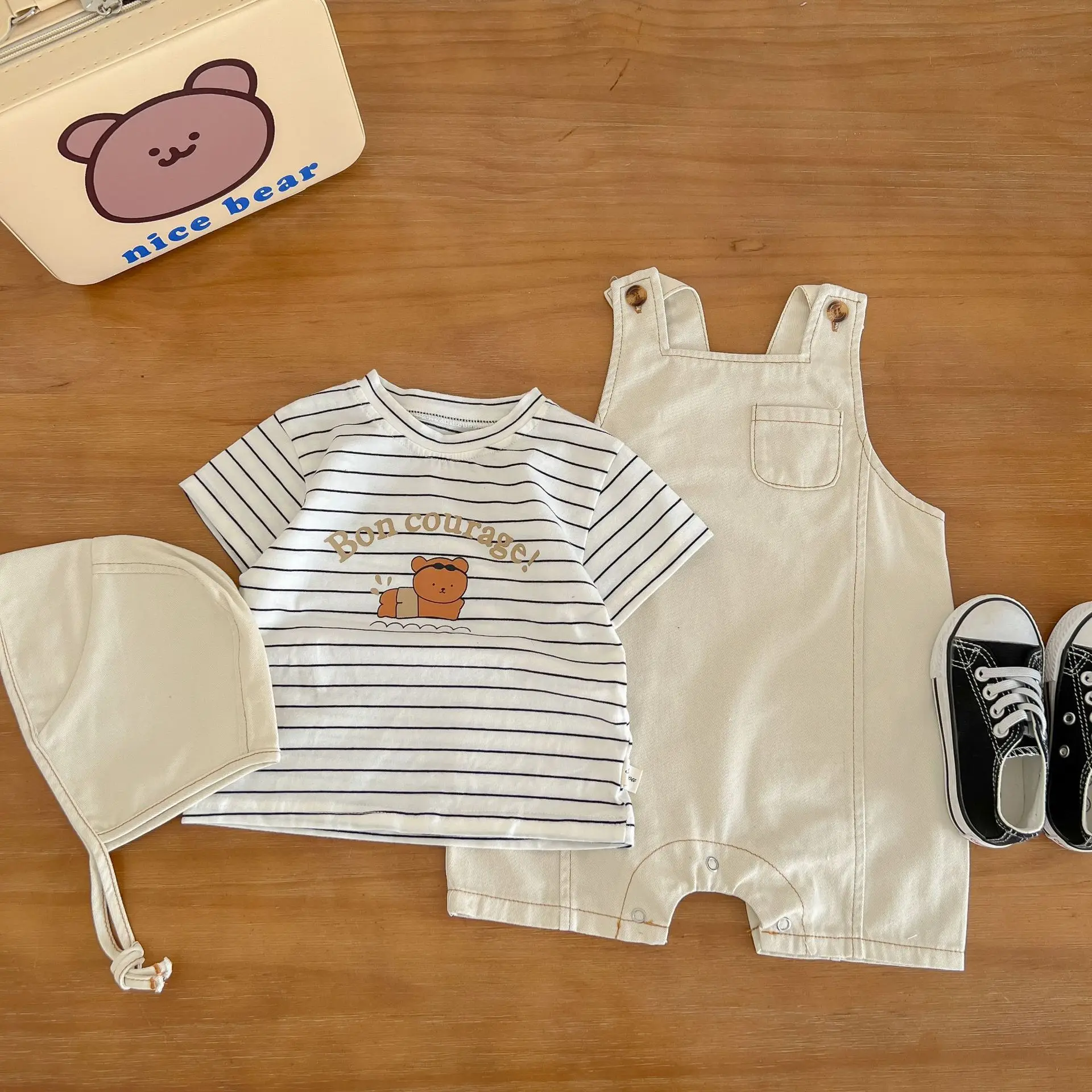 Boys and Girls Baby Suspenders, Baby Clothes, Denim Jumpsuits