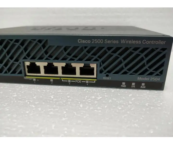 AP License AIR-CT2504-K9 W/ Adapter Controller Wireless 2504