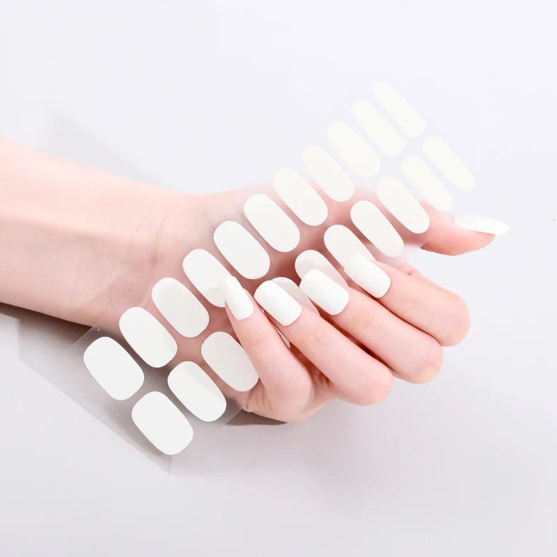 22 STÜCK 2D VOLLIGE NAGELLACK-STREIFEN STRASSENDESIGN KLEBEDEKOR NAIL WRAPS MOQ 100STÜCK