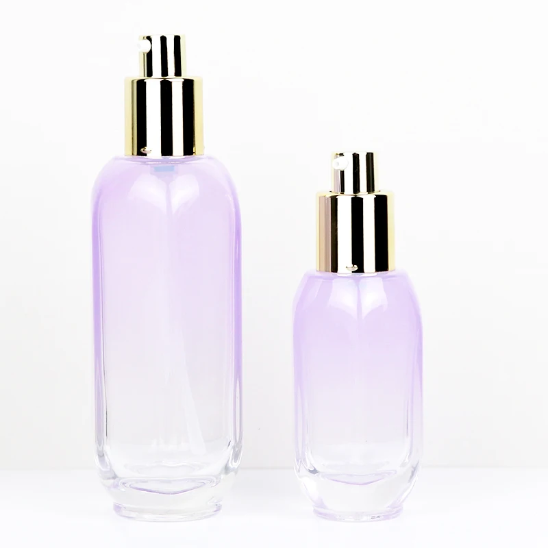 Luxury cosmetic 30g 50g 40ml 100ml 120ml glass jar Skincare other glass packaging glass packaging bottle manufacture