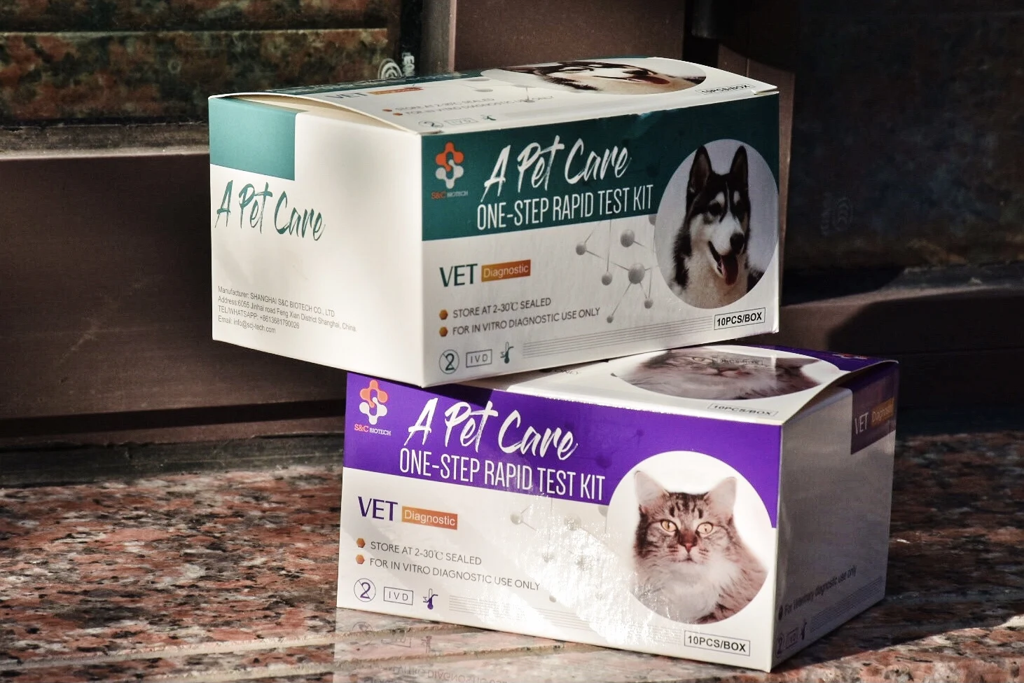 Veterinary Testing Kits Fipv Cat Feline Infectious Peritonitis Test Kit