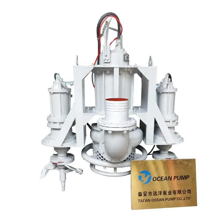 River Lake Dredging Submerged Sludge Pump Vertical Electrical Sand Suction Dredge Pump Submersible Mining Mineral Slurry Pump
