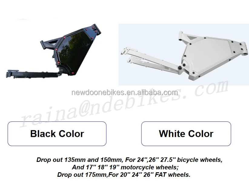 Wholesale Ebike Frame - Enduro Motorcycle Frame for 3000W+ Power