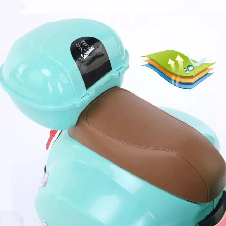 New design of high quality stylish children's toy with music lighting four wheel electric children's motorcycle baby ride on car