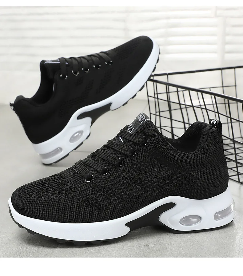 Bequeme Damen Walking Sneaker - Leichte Mesh-Schuhe Mit Fußgewölbeunterstützung