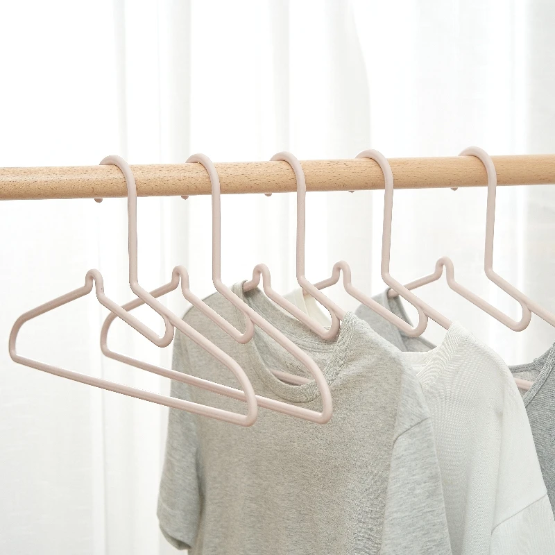 SOLELY Plastic Clothes Hanger with Collar Support Premium Quality Hanging Solution for Your Wardrobe