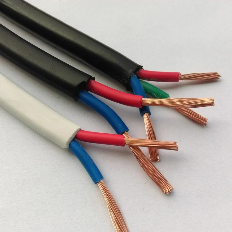 Royal RVV 2 3 4 5 Core Copper Conductor Cord Flexible Cable 0.75 1 1.5 2.5 4 6mm Electrical Cable Wire H05VV-F Power Cable