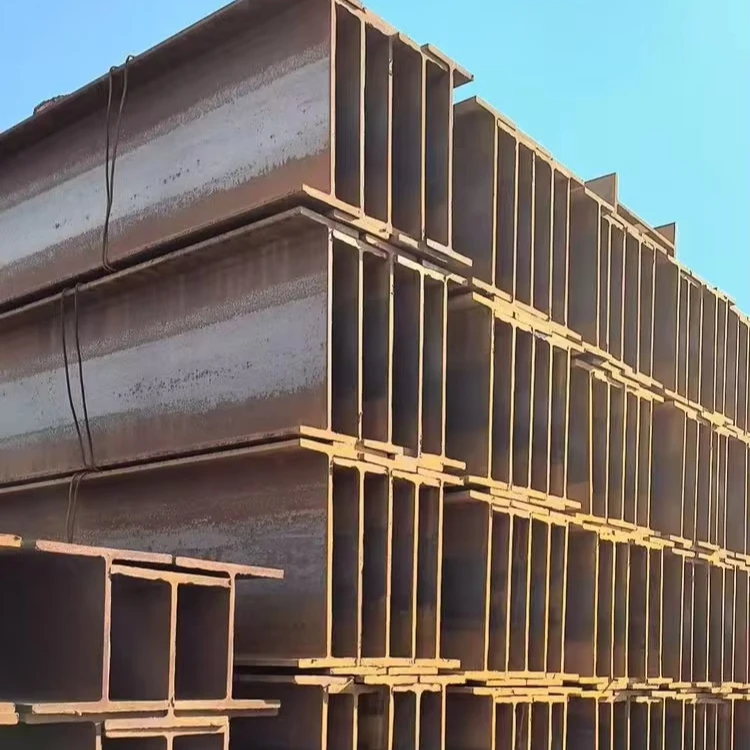 Aurinkorakenteen teräs I-palkki H150x75x5x8mm ASTM A36 voimalaitoksen tukikehälle sisältäen taivutus- ja hitsauspalvelut