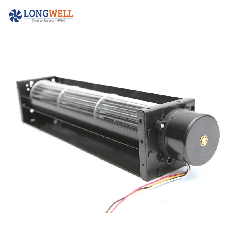 High Quality Tangential Blower Cross Flow Fan Trench Heater Fan 12v Dc Double Tangential Fan Customized All Size