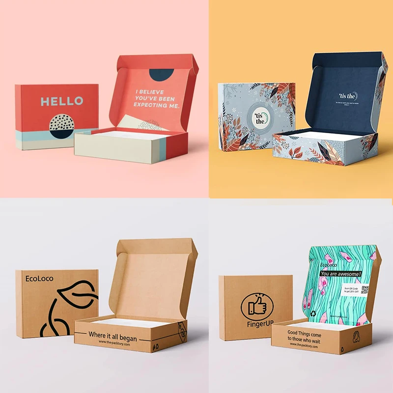 Custom Logo Printedkeycap Packaging Box - Corrugated Artisan