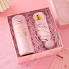 [Pink] thermos cup + umbrella