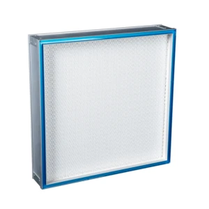Factory Price Gel-type Mini-pleat Hepa Filter H12 H13 H14 Air Filter Cleanroom HVAC System