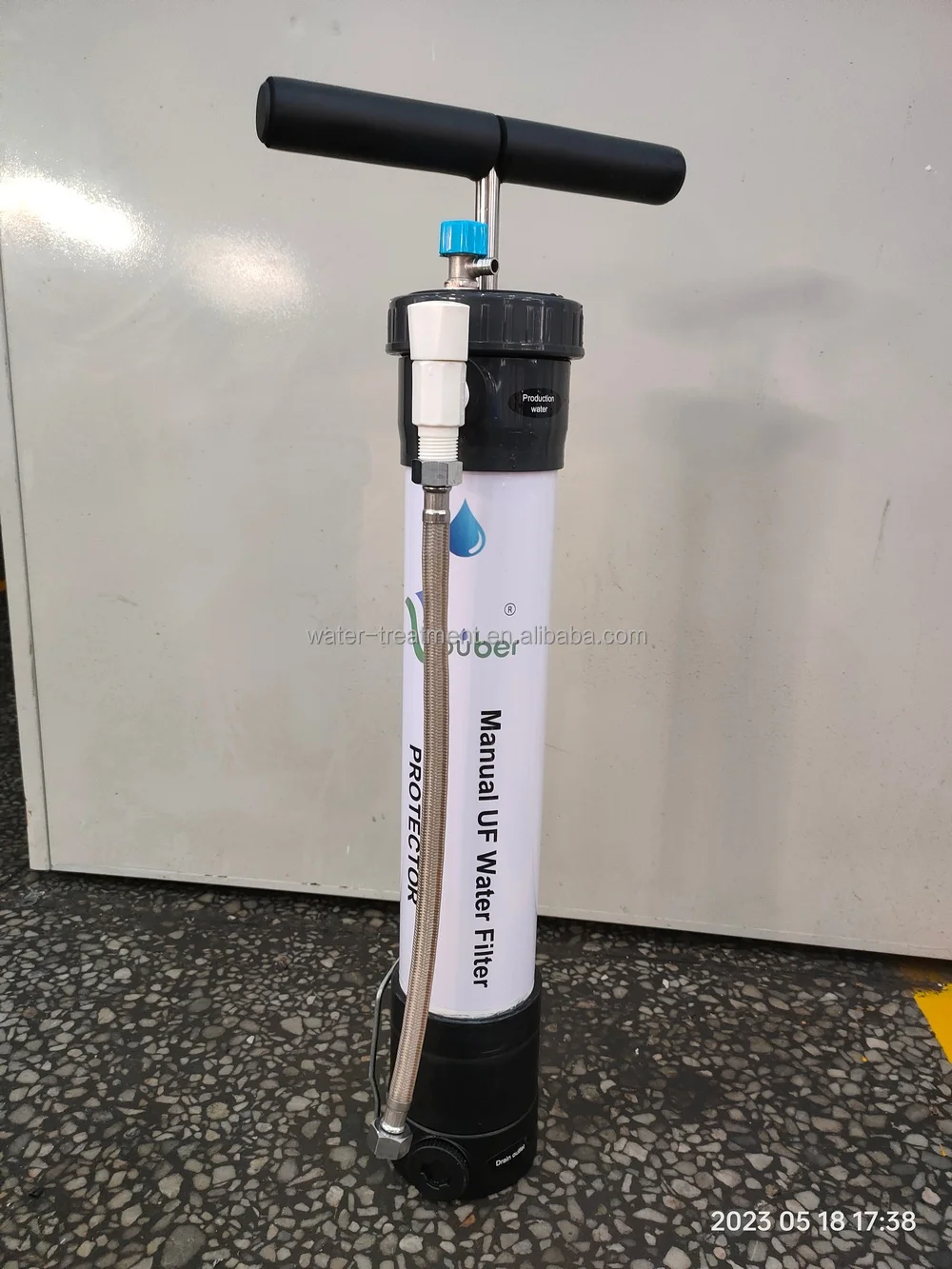 Pompa Filtro Acqua Portatile Ginkin A 5 Stadi, 0,01 Micron, Per Campeggio, Escursionismo E Sopravvivenza (K8192-PJ)