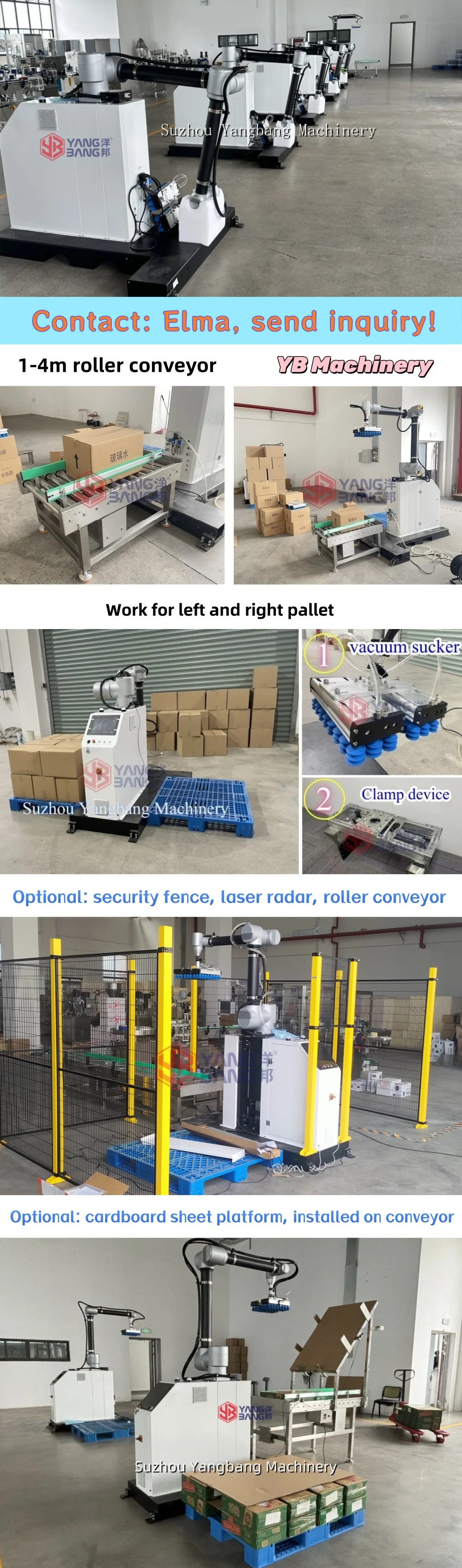 Collaborative Robot Palletizer - Efficient & Reliable