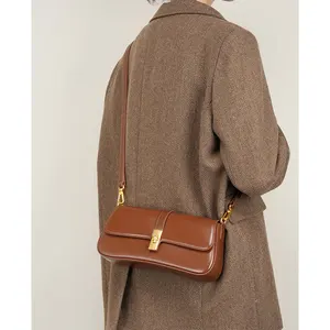Luxury High Quality Women Vintage Shoulder Bag Female Crossbody Bags Genuine Leather Handbags