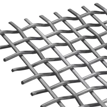 Cheap 2 4 5 6 8 Mesh 304 316 Stainless Steel Crimped Wire Mesh for Mining