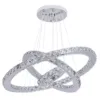 chrome changeable 3 colors dimmable with remote control