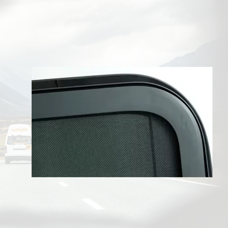 High Quality Tempered Glass for RV Teardrop Trailer Door With Sliding Window Xps Door Panel Rv Door