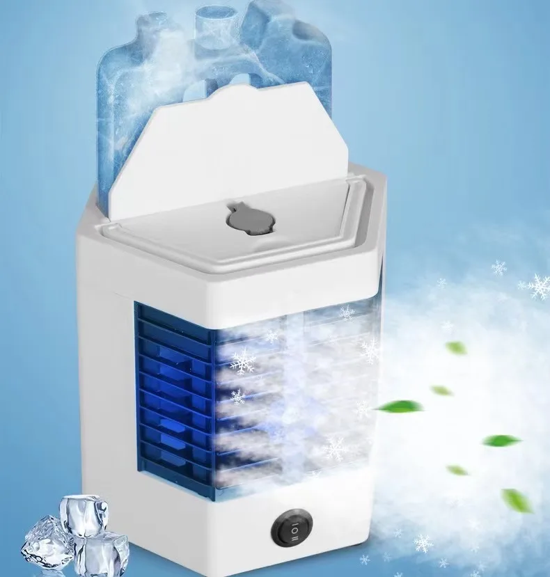 Factory Made Mini Water air Cooler Fan Spray Mini Desk air Conditioner ...