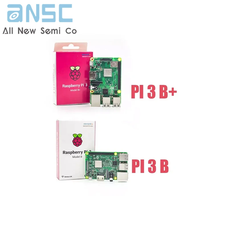 New Original Raspberry Pi 3 4 Type B with Dual Band WIFI 3GB 4GB RAM Made in UK for computer Raspberry Pi Kits