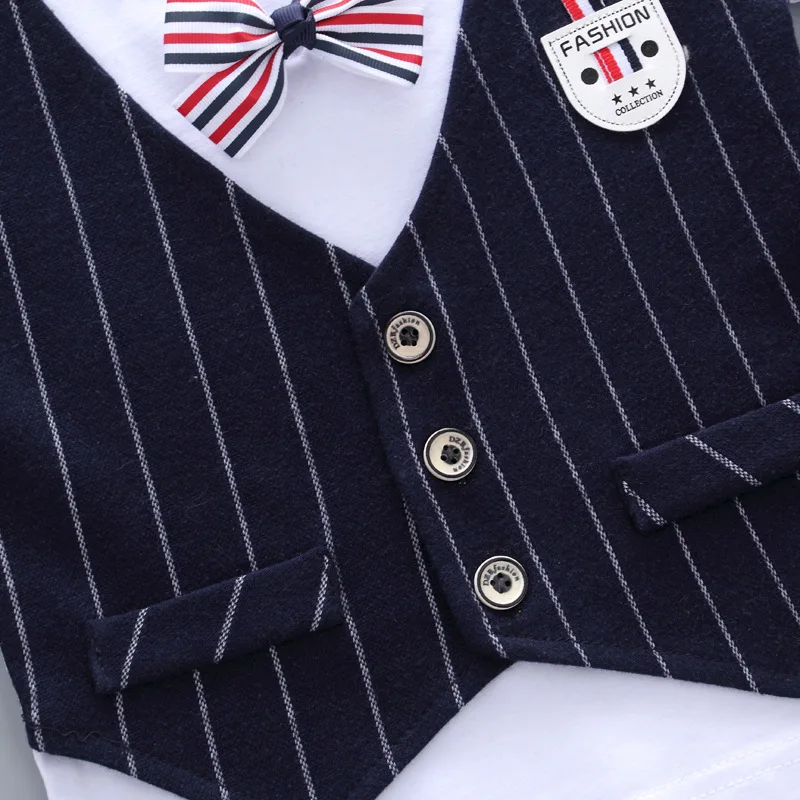 
 Деловой костюм в благородном стиле для маленьких мальчиков детская рубашка комплекты одежды для малышей  Деловой костюм для маленьких мальчиков в благородном стиле; детская рубашка; комплекты одежды для малышей