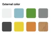 Opciones de color externo