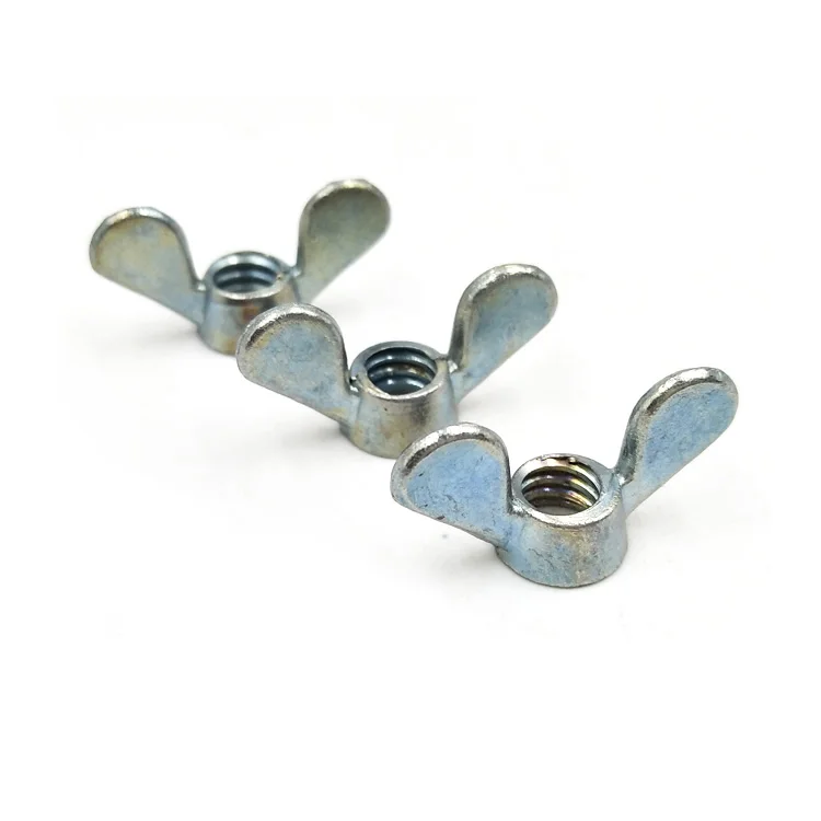 plastic wing nut M8 M10 SS304 Butterfly Nuts Precision Casting DIN315 Stainless Steel wing nut